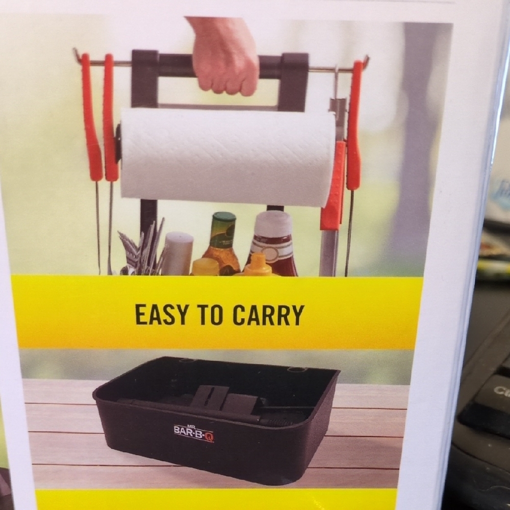 Griller's Choice BBQ Caddy - Black - Picture 3 of 4